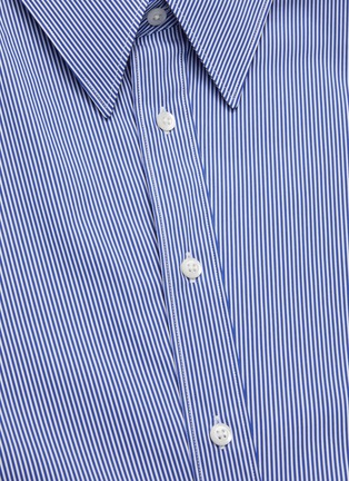  - KARMUEL YOUNG - 'Trapezium' stripe fitted shirt