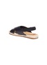 - VINCE - 'Essen' cross strap slingback leather espadrille sandals