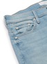  - MOTHER - 'The Insider' crop boot frayed hem jeans