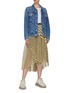 Figure View - Click To Enlarge - MOTHER - 'The Buttoned Up Drifter' sleeve button denim jacket