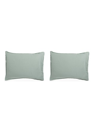 Main View - Click To Enlarge - SOCIETY LIMONTA - Saten Pillowcase Set – Agave
