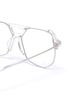 Detail View - Click To Enlarge - STEPHANE + CHRISTIAN - Angular acetate D frame optical glasses