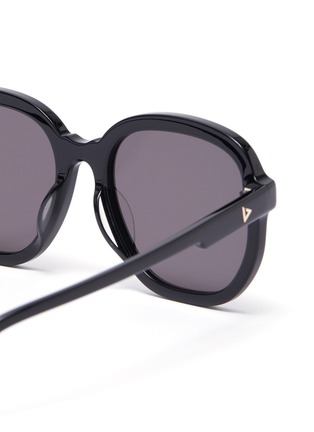 Detail View - Click To Enlarge - STEPHANE + CHRISTIAN - Acetate D frame sunglasses