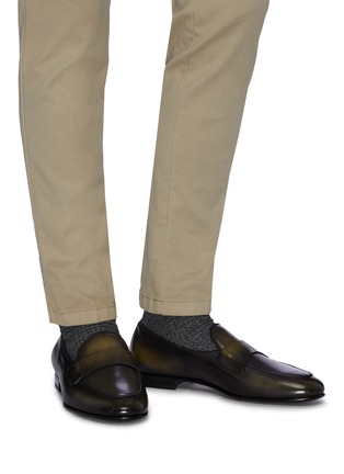 monk strap loafers