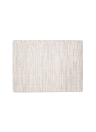 Main View - Click To Enlarge - CHILEWICH - Bamboo Rectangle Placemat – Coconut