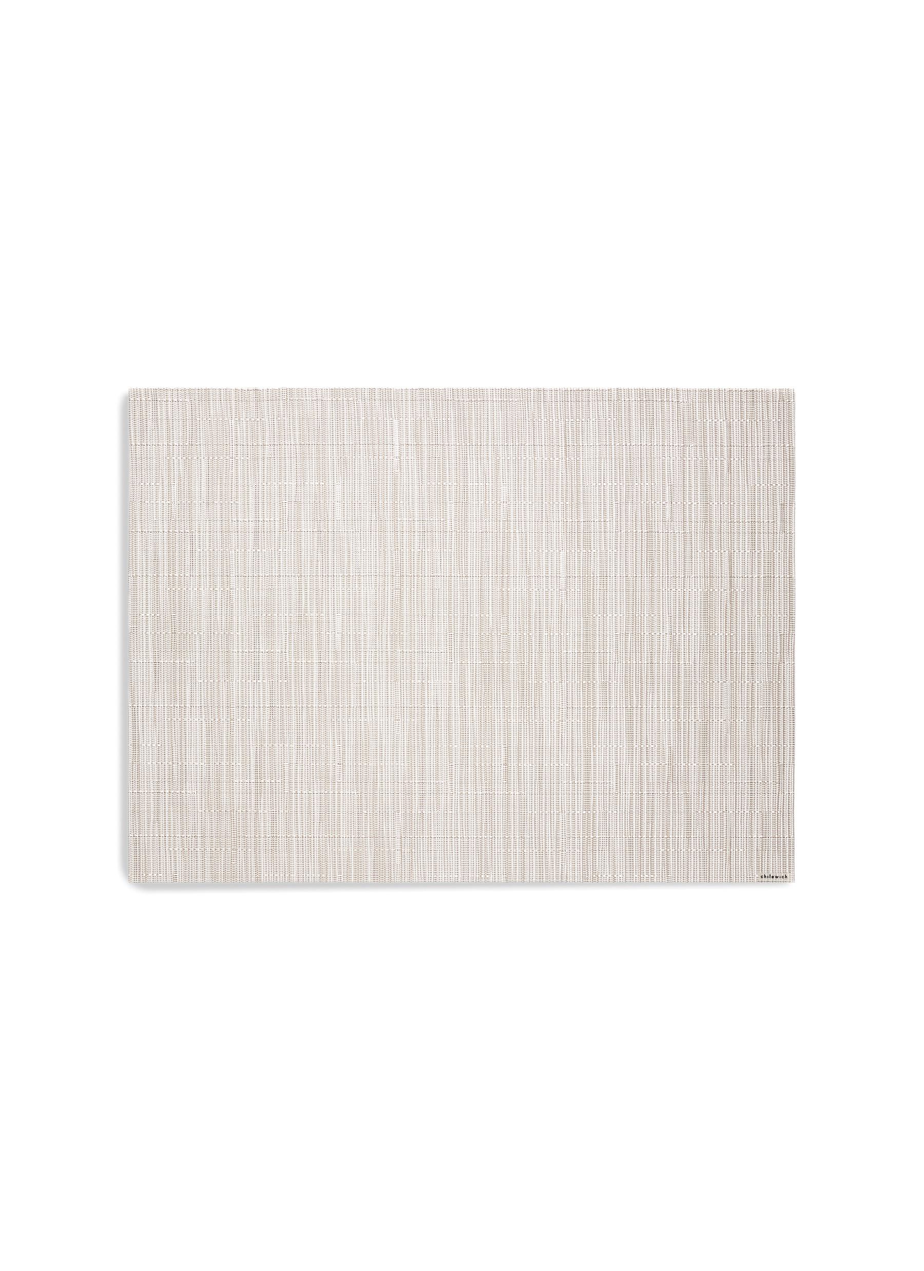 Bamboo Rectangle Placemat - Coconut