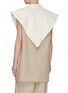 Back View - Click To Enlarge - 3.1 PHILLIP LIM - Detachable leather scarf wool vest