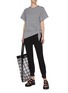 Figure View - Click To Enlarge - 3.1 PHILLIP LIM - Gathered ring T-shirt