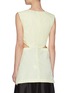 Back View - Click To Enlarge - 3.1 PHILLIP LIM - Side cutout V-neck sleeveless cotton top