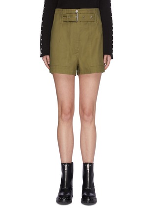 Main View - Click To Enlarge - 3.1 PHILLIP LIM - Belted military sateen cargo pants