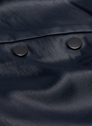 Detail View - Click To Enlarge - 3.1 PHILLIP LIM - Cape sleeve cupro midi dress