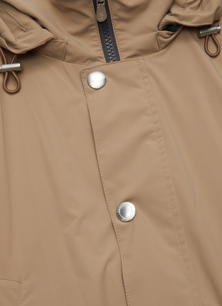  - BRUNELLO CUCINELLI - Detachable hood zip front parka jacket