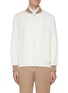 Main View - Click To Enlarge - BRUNELLO CUCINELLI - Contrast cuff zip front bomber jacket