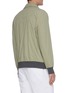 Back View - Click To Enlarge - BRUNELLO CUCINELLI - Zip front patch pocket nylon aviator jacket