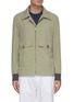 Main View - Click To Enlarge - BRUNELLO CUCINELLI - Zip front patch pocket nylon aviator jacket