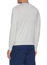 Back View - Click To Enlarge - BRUNELLO CUCINELLI - Contrast tipping knit sweater