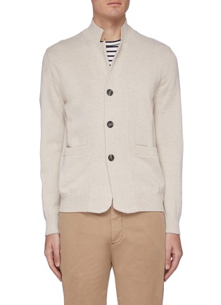 Main View - Click To Enlarge - BRUNELLO CUCINELLI - Shawl collar cardigan