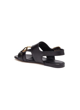  - DRIES VAN NOTEN - Double strap slingback leather sandals