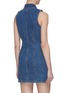 Back View - Click To Enlarge - GRLFRND - 'Colette' Dark Wash Denim Dress