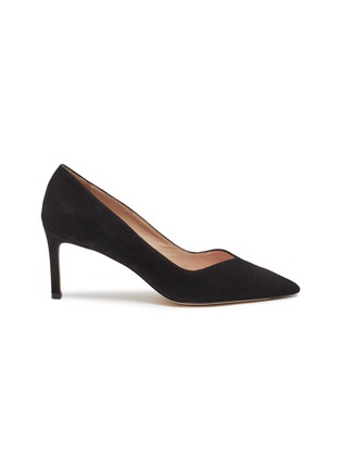 Main View - Click To Enlarge - STUART WEITZMAN - Anny' suede pumps