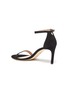  - STUART WEITZMAN - 'Nunakedstraight' suede heeled sandals