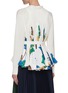 Back View - Click To Enlarge - SACAI - Sun Surf' insert flare belted cardigan