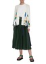 Figure View - Click To Enlarge - SACAI - Sun Surf' insert flare belted cardigan