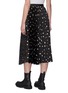 Back View - Click To Enlarge - SACAI - Mix polka dot pleated skirt