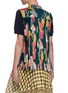 Back View - Click To Enlarge - SACAI - Sun Surf' leaf print pleated back knit top
