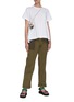Figure View - Click To Enlarge - SACAI - Sun Surf' pleated side T-shirt