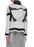 Back View - Click To Enlarge - SACAI - Asymmetric gather back tweed jacket