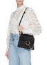 Figure View - Click To Enlarge - CHLOÉ - 'Faye' small leather shoulder bag