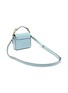 Detail View - Click To Enlarge - CHLOÉ - 'C' mini croc embossed leather square bag