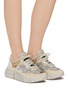 Figure View - Click To Enlarge - CHLOÉ - 'Blake' patchwork sneakers