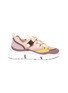 Main View - Click To Enlarge - CHLOÉ - 'Sonnie' chunky outsole low top colourblock sneakers