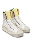 Detail View - Click To Enlarge - CHLOÉ - Clint' contrast tongue high top sneakers