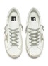 Detail View - Click To Enlarge - GOLDEN GOOSE - 'Superstar' metallic tab leather sneakers
