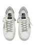 Detail View - Click To Enlarge - GOLDEN GOOSE - 'Superstar' iridescent tab leather sneakers