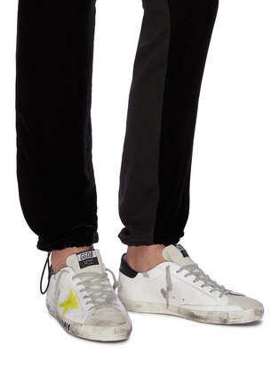 Figure View - Click To Enlarge - GOLDEN GOOSE - 'Superstar' leather Sneakers