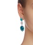 Figure View - Click To Enlarge - ANABELA CHAN - 'Paraiba Ocean' diamond gemstone earrings