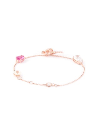 Back View - Click To Enlarge - ANABELA CHAN - 'Rose Butterfly' 14k rose gold gemstone bracelet