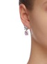 Figure View - Click To Enlarge - ANABELA CHAN - 'Brush lily' diamond earrings