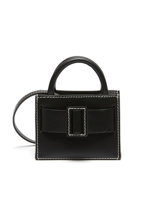 Main View - Click To Enlarge - BOYY - 'Bobby' Mini Buckled Leather Satchel
