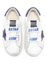 Figure View - Click To Enlarge - GOLDEN GOOSE - 'Old School' hook-and-loop strap leather toddler sneakers