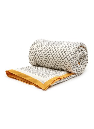 Main View - Click To Enlarge - MALABAR BABY - King Size Reversible Cotton Quilt – Erawan