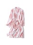 Main View - Click To Enlarge - MALABAR BABY - Adult's Reversible Loungewear Robe– Pink City