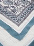 Detail View - Click To Enlarge - MALABAR BABY - King Size Reversible Cotton Quilt – Provence Blue