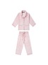 Main View - Click To Enlarge - MALABAR BABY - Children's Loungewear Set Newborn Size – Pink City