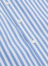 Detail View - Click To Enlarge - JIL SANDER - Waist tie stripe shirtdress