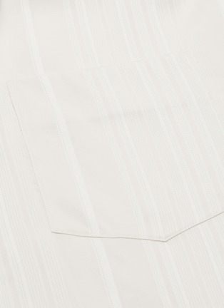  - JIL SANDER - Tonal Stripe Silk Pajama Set